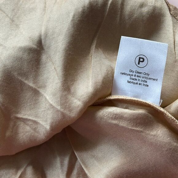 Anthropologie Tanvi Kedia V-Neck Colorblock Midi Dress New - Picture 7 of 14